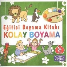 Parıltı Yayınları Eğitici Boyama Kitabı - Kolay Boyama
