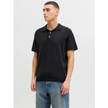 Jack & Jones Jack Joneswıll Regular Fit Triko Polo Yaka Erkek Tişört 12288552