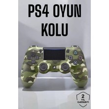 Pazarcan Ps4 Oyun Kolu Kamuflaj Desenli Joystick