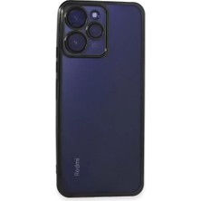 LTG Nova Redmi 12 Kılıf Lensli Silikon - Siyah