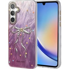 LTG Nova Galaxy A34 5g Kılıf Blade Aynalı Desenli Kapak - Desen 1