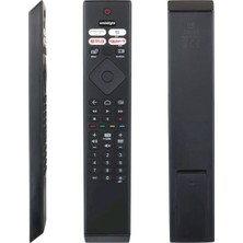 Pazarcan Ph-V4 Netflix-Rakuten Tv-Prime Video Tuşlu Ses Komutsuz LCD LED Tv Kumanda