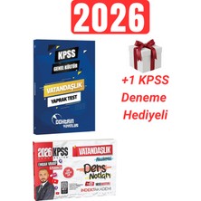 Doktrin Yayınları 2026 Kpss Doktrin ve Indeks Akademi Vatandaşlık Yaprak Test ve Ders Notları + 1 Kpss Deneme Hediye