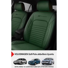 Naz Oto Istanbul Serisi Deri Oto Koltuk Kılıfı (Volkswagen Bora-Golf-Jetta-Polo Uyumlu)