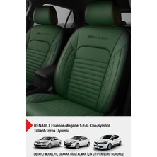 Naz Oto Istanbul Serisi Deri Oto Koltuk Kılıfı (Renault Fluence-Megan 1-2-3-Clio-Symbol-Tailant-Toros)