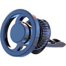 LTG Nova Q40 Ayarlanabilir Izgara Klipsli Manyetik Magsafe Araç Tutucu - Siyah