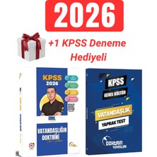 Doktrin Yayınları 2026 Kpss Vatandaşlığın Doktrini Soru Bankası ve Vatandaşlık Yaprak Test + 1 Kpss Deneme Hediye