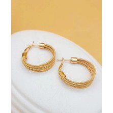 Nevoka Xupıng Çoklu Burma Tel Gold Halka Küpe