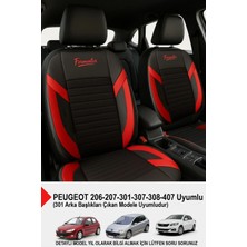 Naz Oto Formentor Tay Tüyü Oto Koltuk Kılıfı (Peugeot 206-207-208-306-307-407 Uyumlu)