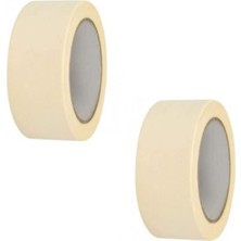Tify 2 Adet Maskeleme Bandı Boya Bandı 48mm X 25m  Kağıt Bant