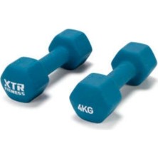 PremiumPort Sağlam ve Şık 2'li Neopren Dambıl Seti 8 Kg, Ev ve Spor Salonu Kullanımı