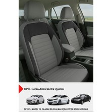 Naz Oto Mocha Taytüyü Oto Koltuk Kılıfı (Opel Corsa-Astra-Vectra Uyumlu)