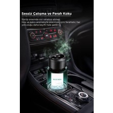Başkenttekno Araç Içi Aroma Difüzörü Hava Nemlendirici Yıldız Tavan Işıklı Şarjlı Oda ve Araba Kokusu Tcf-02