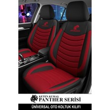 Naz Oto Panther Serisi Keten Kumaş Üniversal Oto Koltuk Kılıfı - 5 Koltuk Tam Set