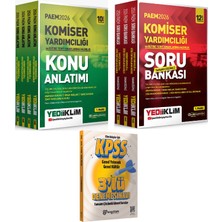 Yediiklim Yayınları 2026 Paem Komiser Yardımcılığı ve Rütbe Terfi Konu Anlatımı 4 Modül-Çözümlü Soru Bankası 3 Modül