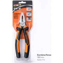Raider Pro Kombine Pense 180 mm Çelik