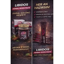 LİBİDOS Libidos  240 gr + 12 Adet Sachet  Enerji Artırıcı Perfonmans Yükseltici Macun