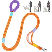 Petza Köpek Darbe / Şok Emici Gezdirme Tasması Damp Turuncu