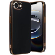 LTG Nova Iphone 16E Kılıf Volet Silikon - Siyah