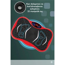 PremiumPort 3D 5 Programlı Titreşimli Spor Kondisyon Fitness Egzersiz Aleti