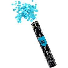 Deha Parti Erkek Mavi Parçacıklı Konfeti Baby Shower Parti Cinsiyet Belirleme Cinsiyet Partisi Malzemeleri