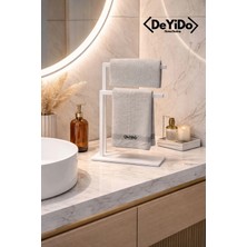 Deyido Havluluk Tezgah Set Üstü Kağıt El Havluluğu Ev Banyo Düzenleyici Paslanmaz Döküm Devrilmez Ev Dizayn