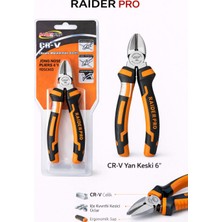 Raider Pro  Cr-V Yan Keski 6’’ (160 Mm) | Profesyonel Seri