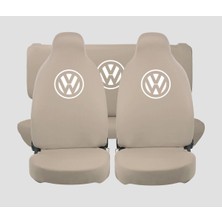 Bej Araç Koltuk Kılıfı, Rahat ve Koruyucu Penye Ürün