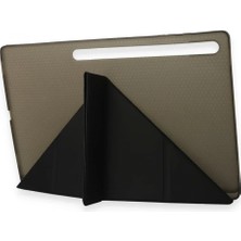 Marsilyan Samsung Galaxy X910 Tab S9 Ultra 14.6 Kılıf Kalemlikli Mars Tablet Kılıfı - Lila