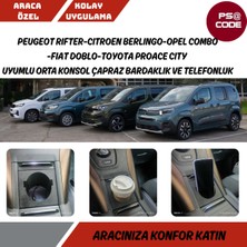 Çapraz Bardaklık ve Telefon Tutucu, Çok Amaçlı Araç Aksesuarı