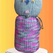 Diji Baby Tıkırık Örgü Yastık Uyku ve Oyun Arkadaşı Boncuk - 35 cm