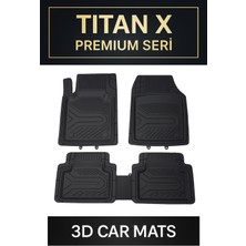 3D Titanx Siyah Oto Paspas Seti, 2021-2022 Tucson Için Uygun