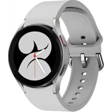 Marsilyan Samsung Galaxy Watch 4 Klasik Kordon - Açık Gri