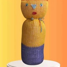 Diji Baby Tıkırık Örgü Yastık Uyku ve Oyun Arkadaşı Çıtırtı - 35 cm