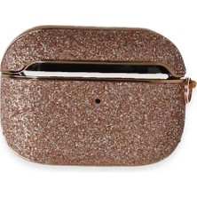 Marsilyan Airpods Pro 2 (2.nesil) Spell Simli Kılıf - Rose Gold