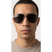 Sanches Pilot Güneş Gözlüğü  Titanyum Çerçeve | UV400 Koruma | 60