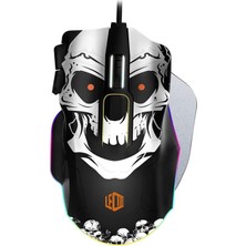 Pazarcan Lecoo MG1102 8200 Dpı 10 Makro Tuşlu Kablolu Rgb Ledli Mouse + Mousepad