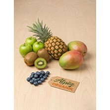 Tatlı Sepeti (1 kg Kivi,2 Adet Mango,1 Adet Ananas,1 kg ELMA,125 gr Yaban Mersini)