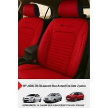 Naz Oto Istanbul Serisi Deri Oto Koltuk Kılıfı (Hyundai I20-I30-Accent-Blue-Era-Getz Uyumlu)