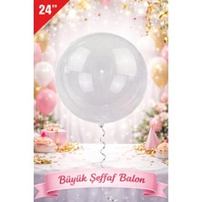 Deha Parti Şeffaf Bobo Balon
