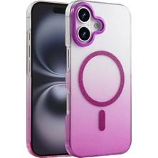 Pileli Store Pilelistore   Apple iPhone 16 Plus Glossy Magsafe Kapak - Mor