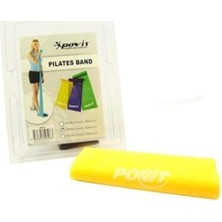 PremiumPort Sarı Hafif Sertlik Pilates Bandı, Dayanıklı ve Esnek Egzersiz Ekipmanı