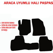 2010 ve Sonrası Citroen C-Elysee Için Uyumlu Kaliteli Halı Paspas Seti