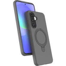 Eco Port Samsung Galaxy A37 5g Regal Magsafe Standlı Kapak - Titan Gri