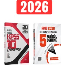 2026 Cba-Doktrin Yayınları Kpss Genel Kültür-Genel Yetenek Toplam 15 Deneme