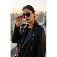 Sanches Polarize Kemik Çerçeve Titanyum Sap Polarize  Güneş Gözlü