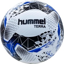 Hummel 980324 Terra Futbol Topu Beyaz-Mavi