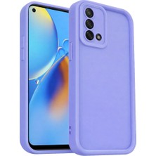 Eco Port Oppo A74 4g Kılıf Viera Silikon - Lila