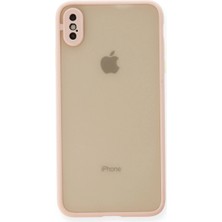 Eco Port Apple Iphone Xs Max Kılıf Montreal Silikon Kapak - Pembe