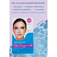 MONDSUB Bio-Collagen Hydrogel Maske – Aydınlatıcı Etki & Şeffaflaşan 3D Yapı ile Cilt Bakımı (10ADET)
